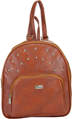 

JG Shoppe JGStarPackB3 8 L Backpack(Brown), Tan