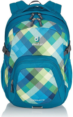 

Deuter Travel Backpack Graduate Petrol-Crosscheck 3 L Backpack(Blue, Multicolor)