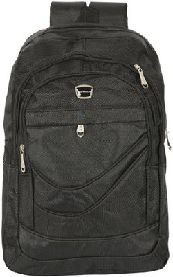

AllExtreme Water Resistant Lightweight Backpack for Men Women - Fits Most 15.6 Inch Laptops and Tablets - Heavy Duty Nylon Backpack for Laptop Business Travel College Camping, Travel, Hiking Waterproof Backpack(Black, 15 L)