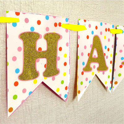 

AMFIN Happy Birthday banner For Decoration / Happy Birthday Banner with Name / Birthday party decoration Materials Banner(3 ft, Pack of 1)