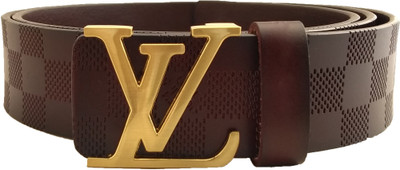 

SGE Men Casual, Party, Formal, Evening Brown Genuine Leather Belt, Coffee