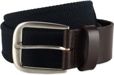 

Provogue Men Brown, Blue Genuine Leather, Canvas Belt