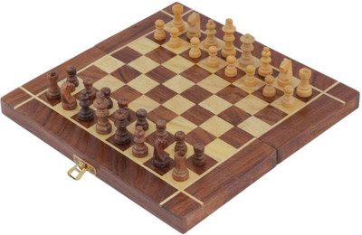 

P17 collection Wooden folding Chess (Non- Magnetic) 12 x 12 inches Board Game Board Game