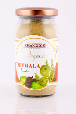 

Khandige Organic USDA Certified Triphala Powder(100 g)