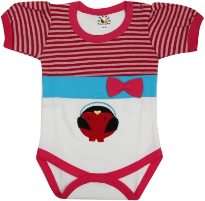 KABOOS Baby Girls Multicolor Bodysuit