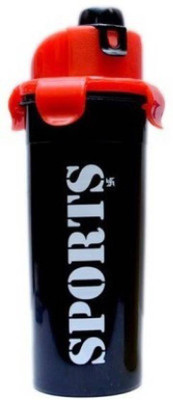 

Rangoli Sport sipper 600 ml Shaker(Pack of 1, Black)