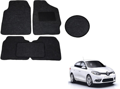 MOCKHE Fabric Standard Mat For  Renault Fluence(Black)