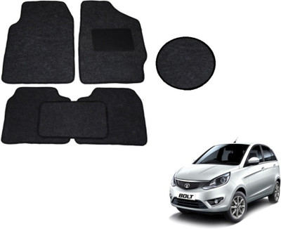 MOCKHE Fabric Standard Mat For  Tata Bolt(Black)