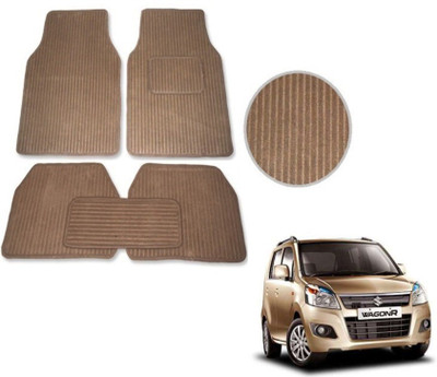 MOCKHE Fabric Standard Mat For  Maruti Suzuki WagonR(Beige)