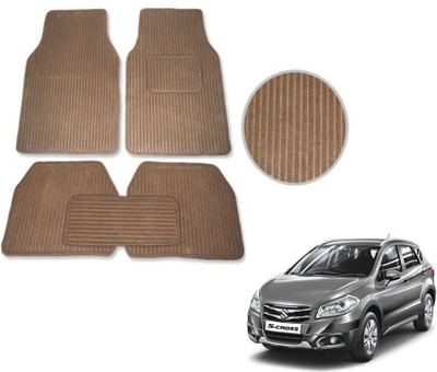 MOCKHE Fabric Standard Mat For  Maruti Suzuki S-Cross(Beige)
