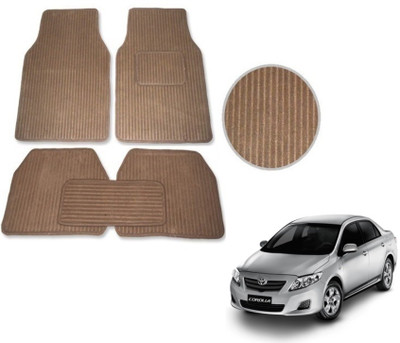 MOCKHE Fabric Standard Mat For  Toyota Corolla(Beige)