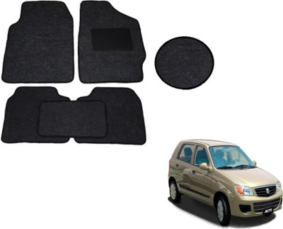 MOCKHE Fabric Standard Mat For  Maruti Suzuki Alto(Black)