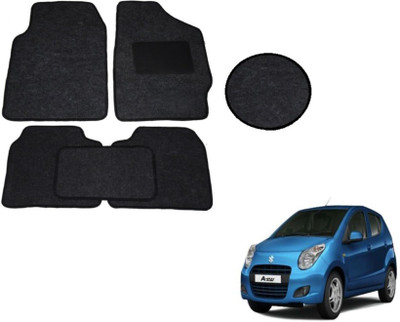 MOCKHE Fabric Standard Mat For  Maruti Suzuki A-Star(Black)