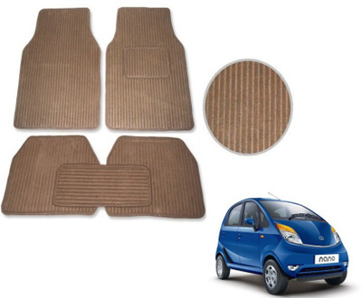 MOCKHE Fabric Standard Mat For  Tata Nano(Beige)