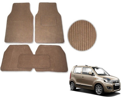 MOCKHE Fabric Standard Mat For  Maruti Suzuki WagonR Stingray(Beige)