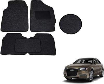MOCKHE Fabric Standard Mat For  Audi A3(Black)