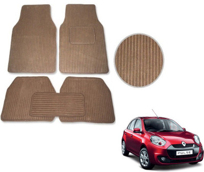 MOCKHE Fabric Standard Mat For  Renault Pulse(Beige)