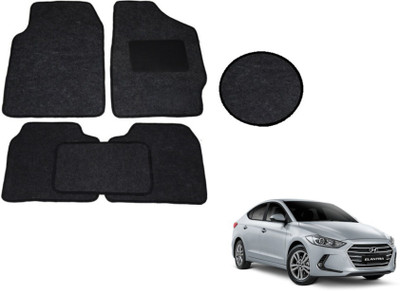 MOCKHE Fabric Standard Mat For  Hyundai Elantra(Black)