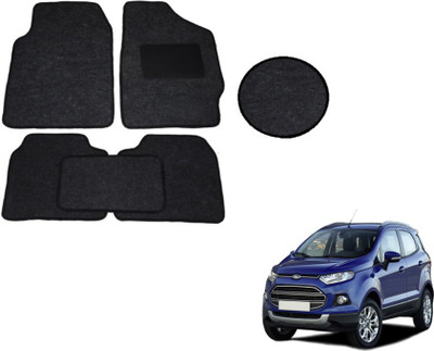 MOCKHE Fabric Standard Mat For  Ford Ecosport(Black)