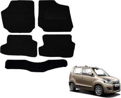 MOCKHE Fabric Standard Mat For  Maruti Suzuki WagonR Stingray(Black)
