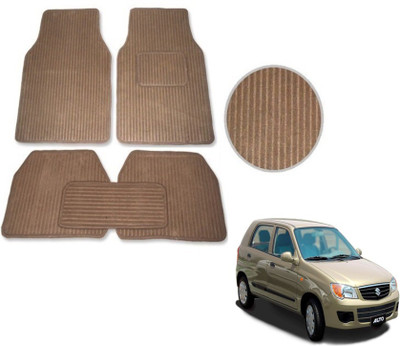 MOCKHE Fabric Standard Mat For  Maruti Suzuki Alto(Beige)