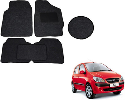 MOCKHE Fabric Standard Mat For  Hyundai Getz(Black)