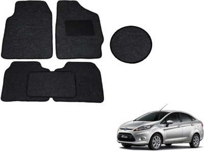 MOCKHE Fabric Standard Mat For  Ford New Fiesta(Black)