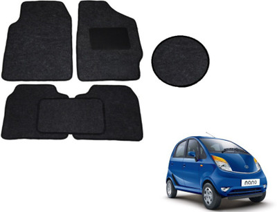 MOCKHE Fabric Standard Mat For  Tata Nano(Black)