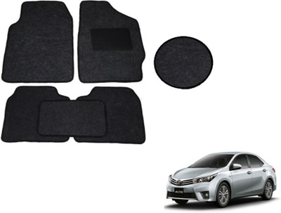 MOCKHE Fabric Standard Mat For  Toyota Altis(Black)