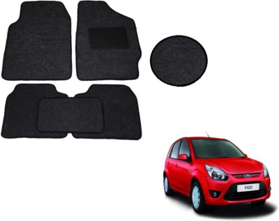 MOCKHE Fabric Standard Mat For  Ford Figo(Black)