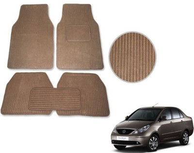 MOCKHE Fabric Standard Mat For  Tata Indigo CS(Beige)