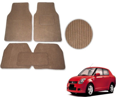 MOCKHE Fabric Standard Mat For  Maruti Suzuki Swift Dzire(Beige)