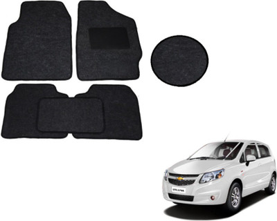 MOCKHE Fabric Standard Mat For  Chevrolet Sail UVA(Black)