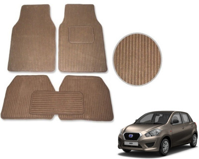 MOCKHE Fabric Standard Mat For  Datsun Go(Beige)