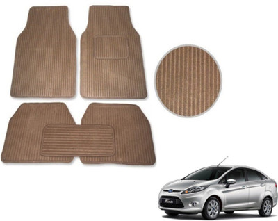 MOCKHE Fabric Standard Mat For  Ford New Fiesta(Beige)