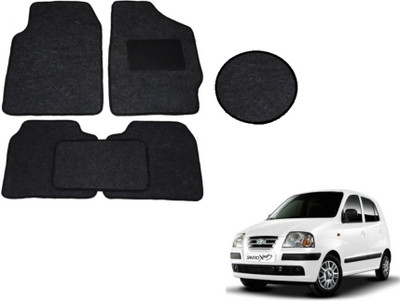 MOCKHE Fabric Standard Mat For  Hyundai Santro Xing(Black)