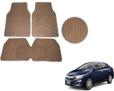 MOCKHE Fabric Standard Mat For  Honda New City(Beige)