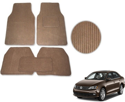 MOCKHE Fabric Standard Mat For  Volkswagen Jetta(Beige)
