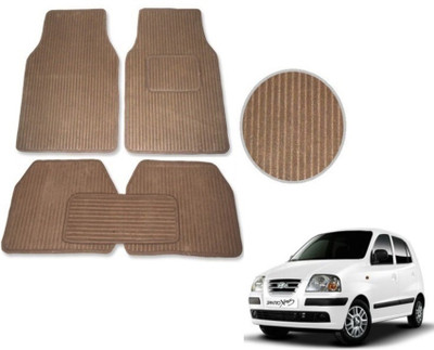 MOCKHE Fabric Standard Mat For  Hyundai Santro Xing(Beige)