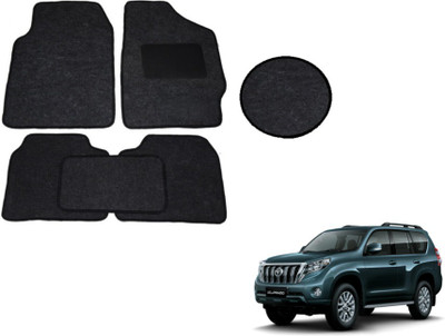 MOCKHE Fabric Standard Mat For  Toyota Land Cruiser Prado(Black)