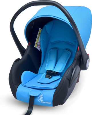 

R for Rabbit Picaboo - Infant Car Seat cum Carry Cot (Blue Black) Rearward Facing Car Seat(Blue, Black), Black;blue