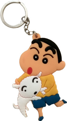 

Techpro Double Sided Crayon Shinchan with Shiro Key Chain(Multicolor)