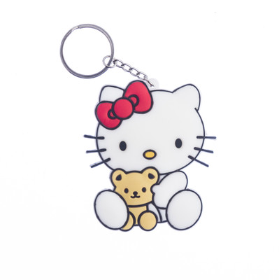 

Techpro Doublesided Hello Kitty with Teddy Key Chain(Multicolor)