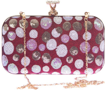 

Aliado Casual Purple Clutch