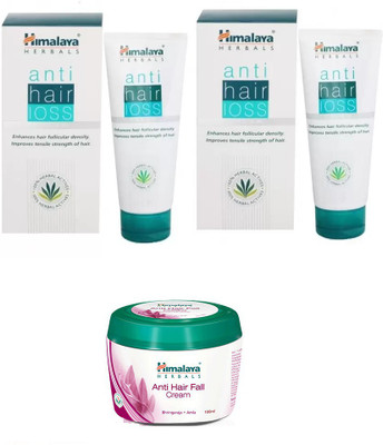 

Himalaya anti hair loss cream, anti hair fall cream(Set of 3)