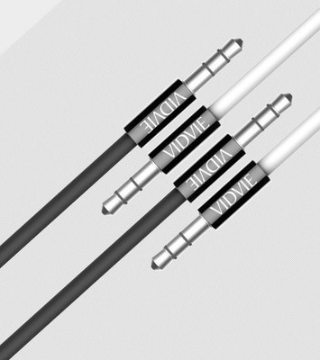 

Vidvie AL1105-AC02 AUX Cable(Black)