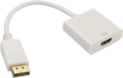 

Blendia DisplayPort TO Female HDMI Cable(Compatible with computer to an HDTV, LAPTOP, White)