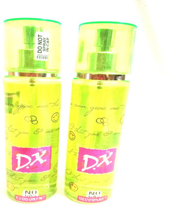 

DX DEODORANT Deodorant Spray - For Men & Women(280 ml, Pack of 2)
