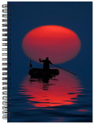 

Chesta Enterprises A5 Note Book(Moon, Multicolor)