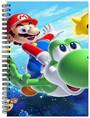 

VenTechno A5 Diary(Cartoon Designer Wirebound Ruled Paper Sheets Personal and Office Stationary Notebooks Diary, Multicolor)
